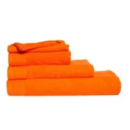 The One Towelling handdoek serie Oranje
